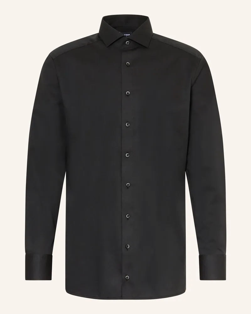 Olymp Hemd Luxor modern fit Schwarz