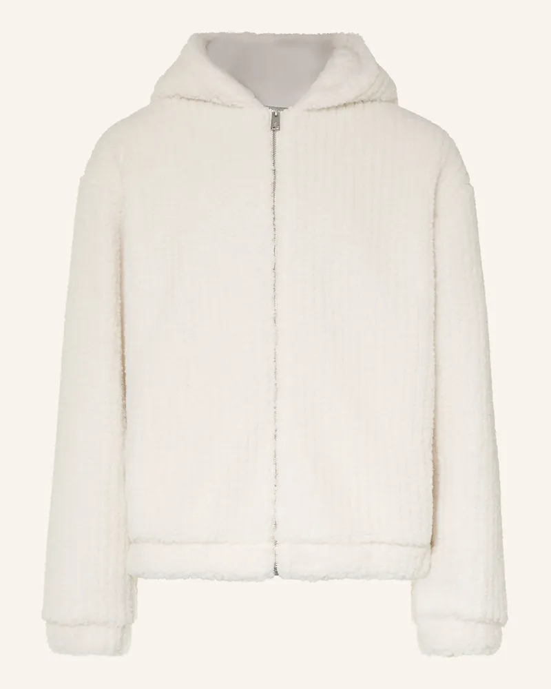 HUGO BOSS Teddyfell-Jacke Sullivan weiss Weiss