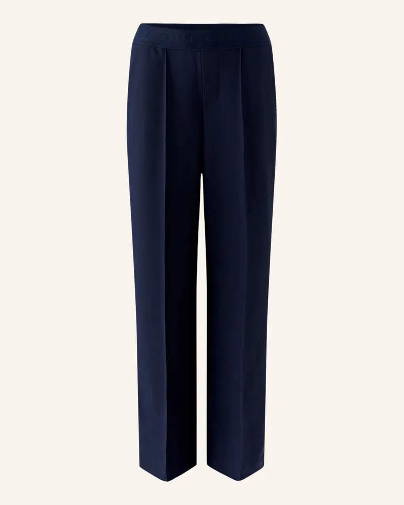 Oui  Hose Lacy blau Blau