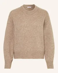 Mrs & HUGS Cashmere-Pullover Beige