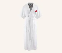 Bademantel Kroses weiss