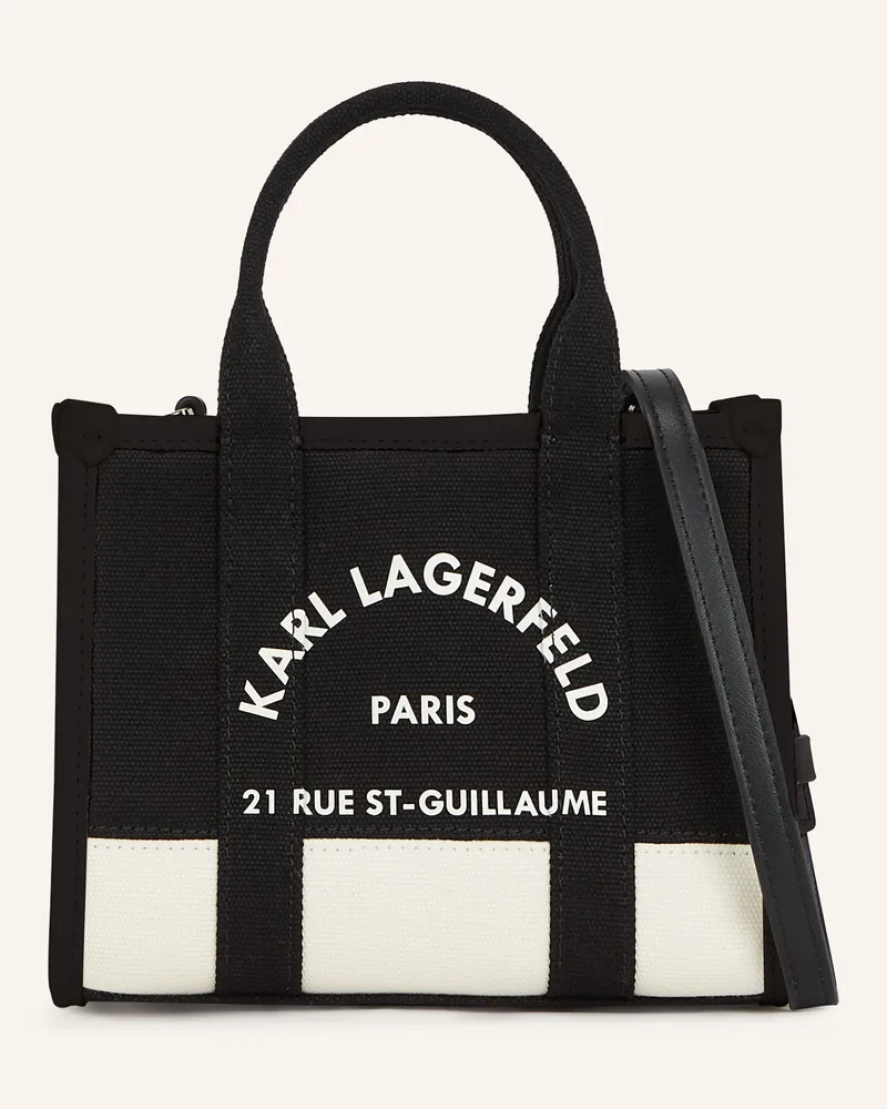 Karl Lagerfeld Shopper schwarz Beige