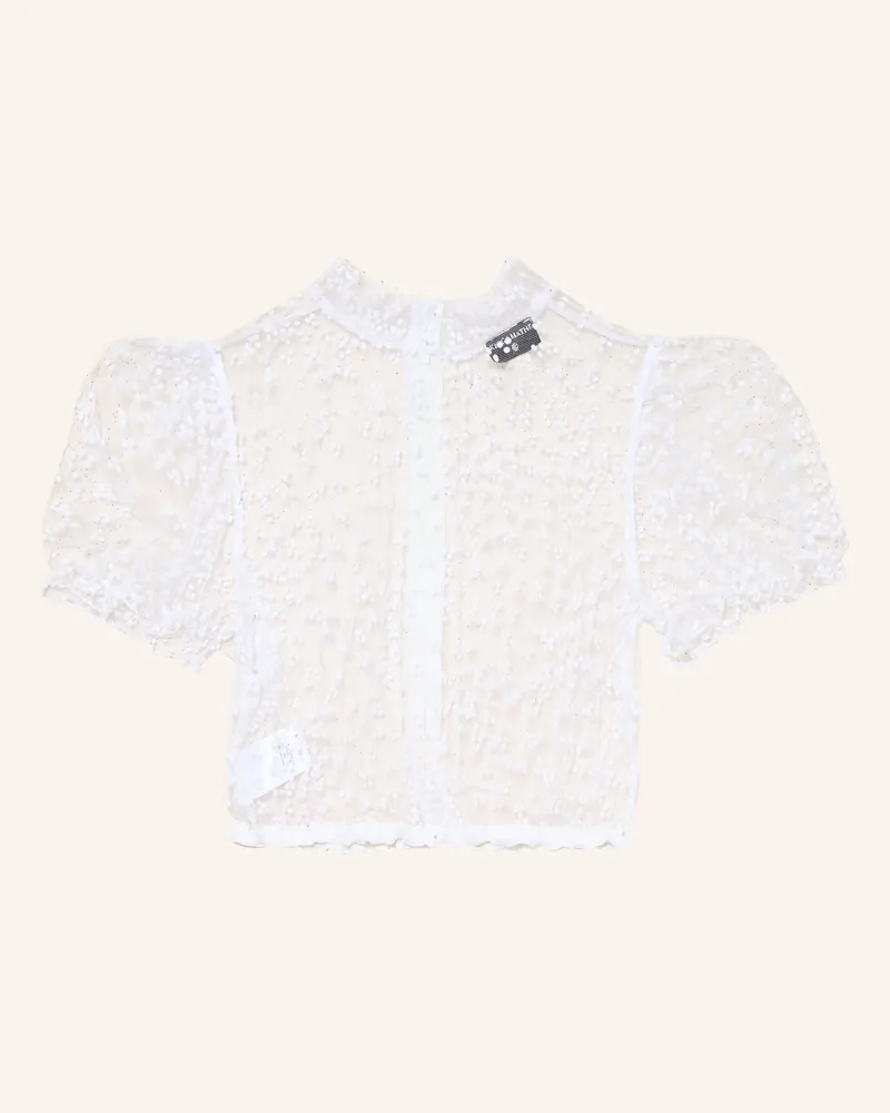 KINGA MATHE Dirndlbluse LENI Weiss