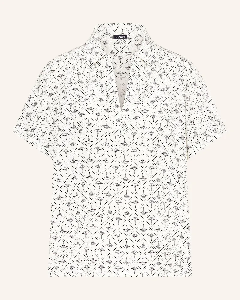 JOOP! Blusenshirt BRANDA aus Satin Ecru