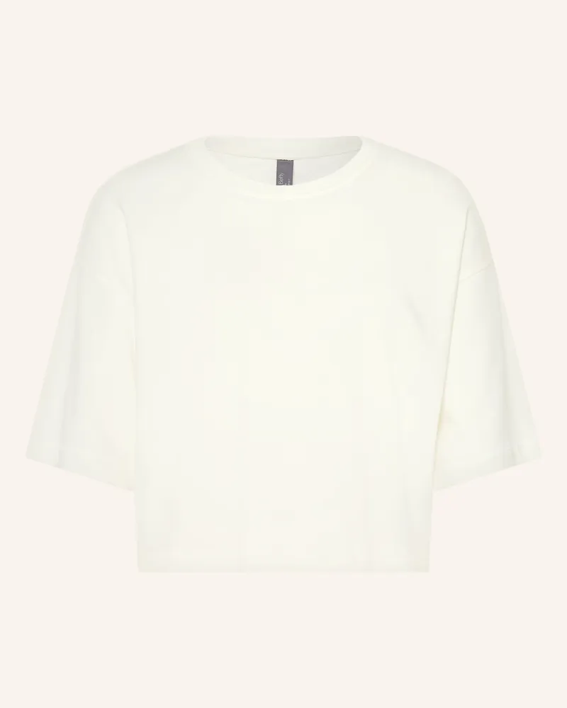 Sweaty Betty Sweatshirt After Class weiss Ecru