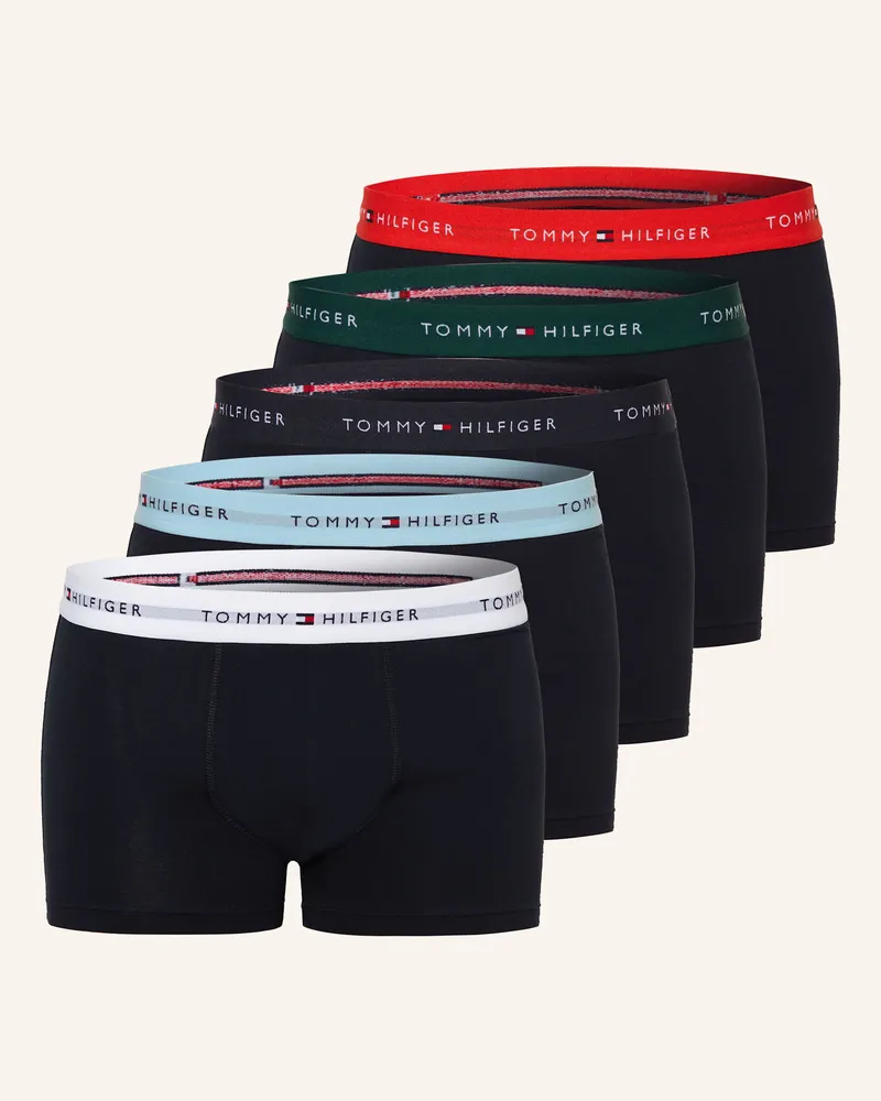 Tommy Hilfiger 5er-Pack Boxershorts Schwarz