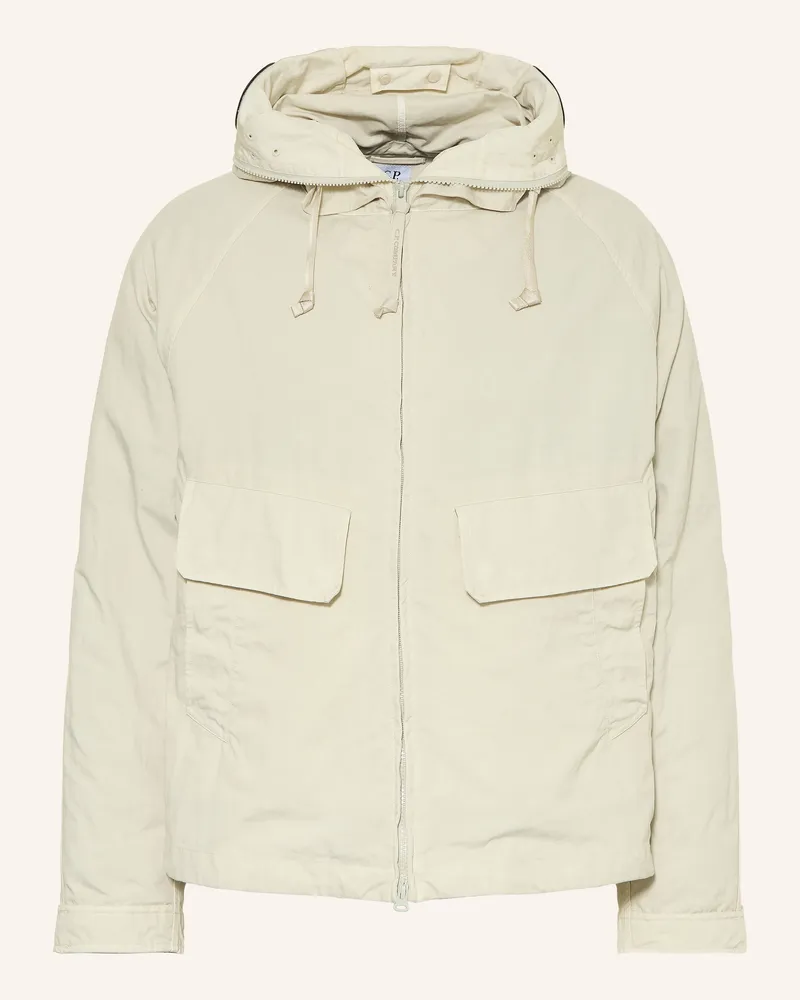 C.P. Company Lightweight-Daunenjacke weiss Weiss