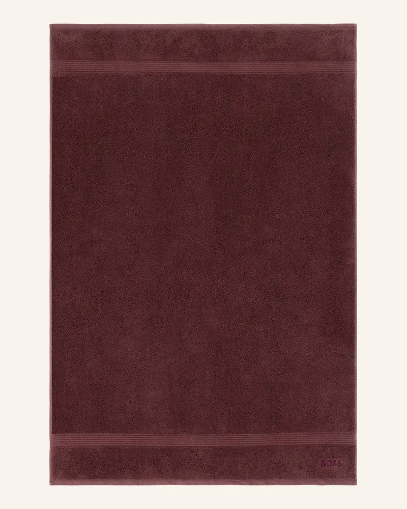 HUGO BOSS Badetuch Loft braun Dunkelbraun