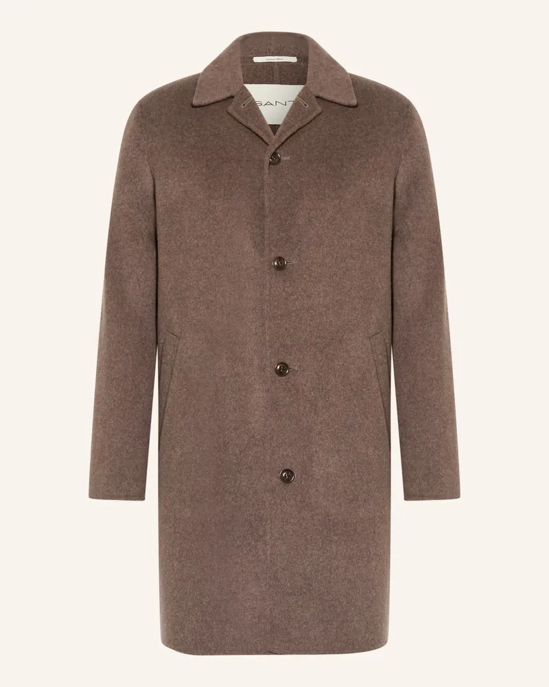 Gant Wollmantel braun Braun