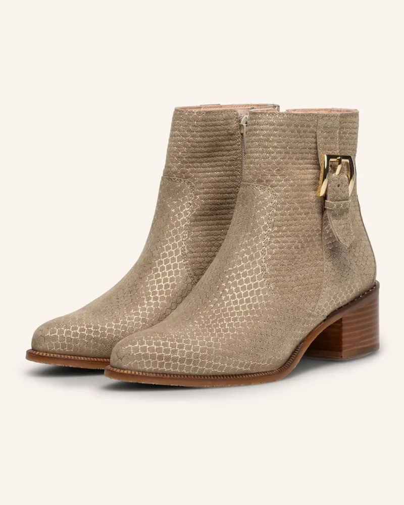 Floris van Bommel Stiefelette Evi 05 beige Beige