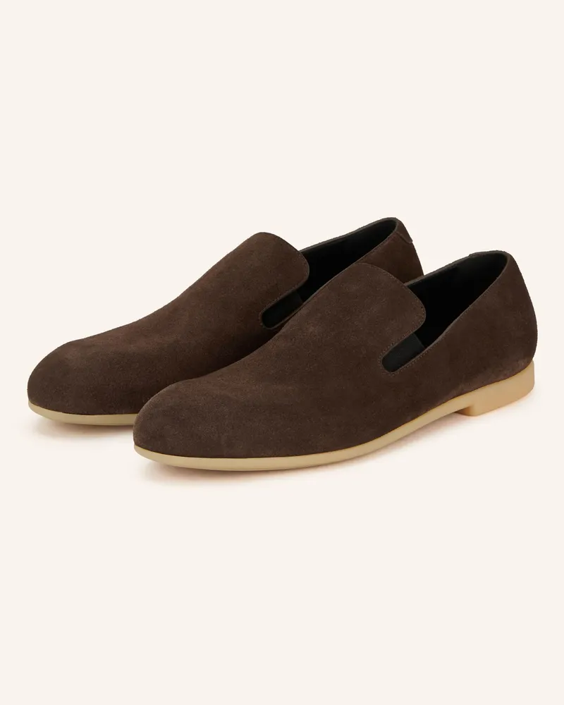 Jil Sander Loafer Dunkelbraun
