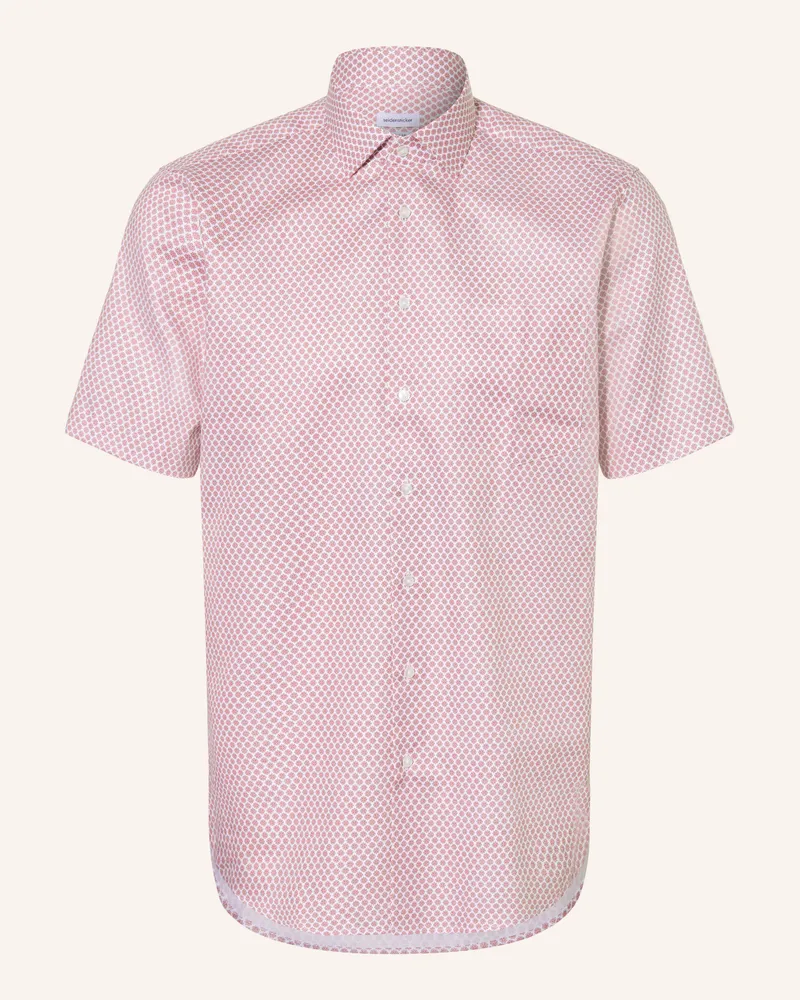 Seidensticker Kurzarm-Hemd Regular Fit rot Dunkelrot