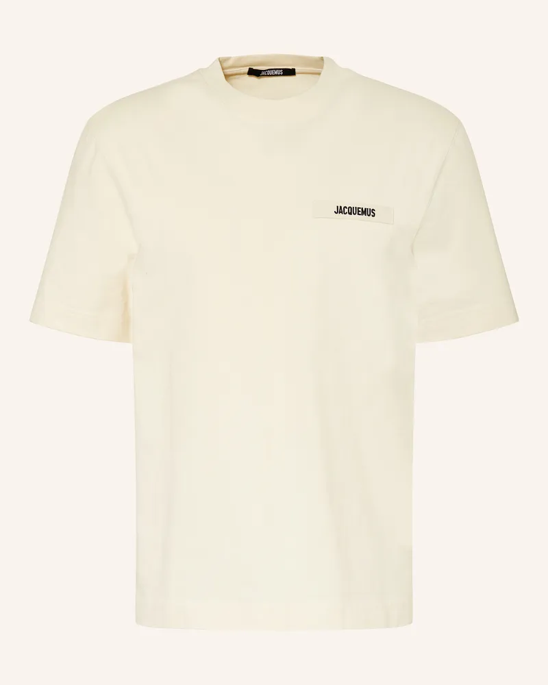 Jacquemus T-Shirt LE TSHIRT GROS GRAIN Beige