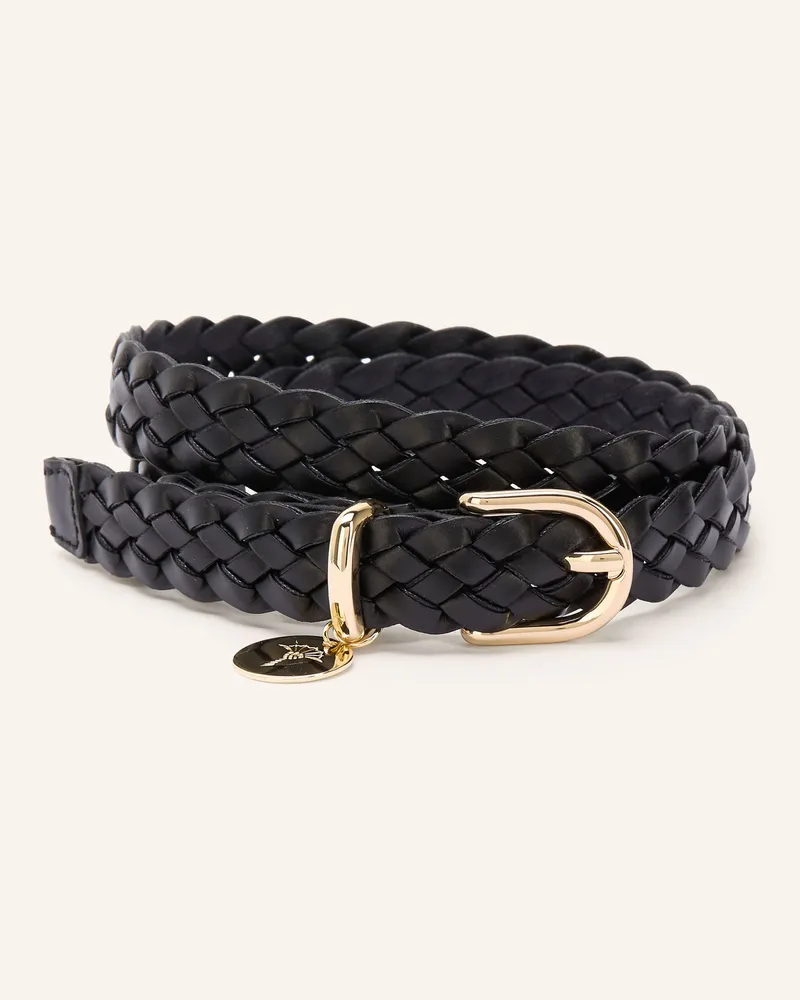 JOOP! Flechtgürtel schwarz Schwarz