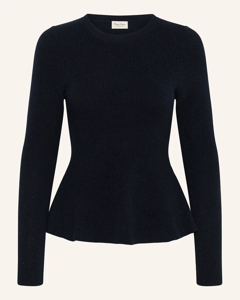 Part Two Pullover Carinapw blau Dunkelblau
