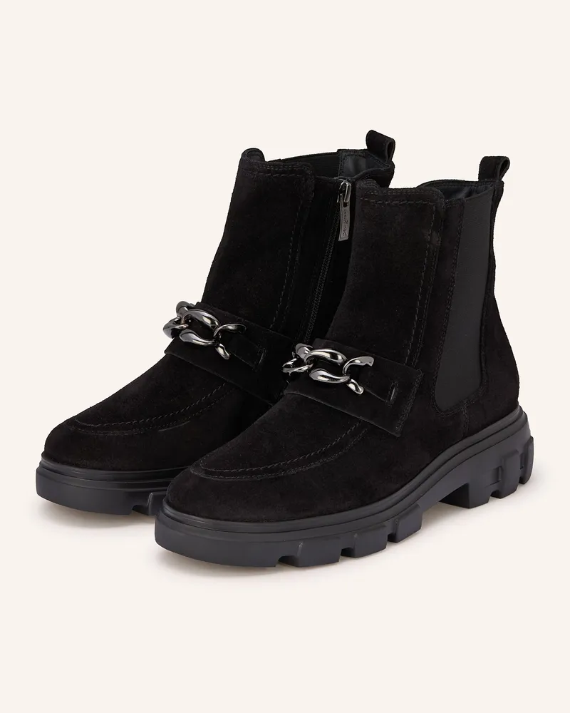 paul green Boots schwarz Schwarz