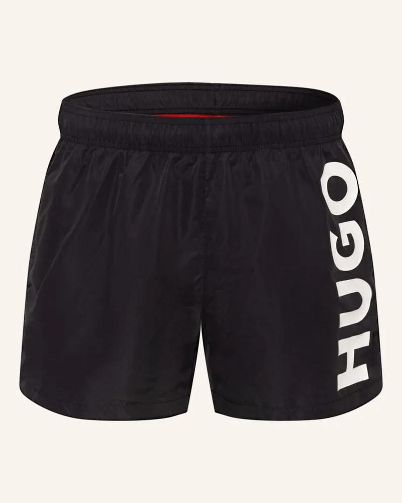 HUGO BOSS Badeshorts ABAS Schwarz