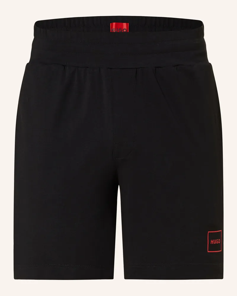 HUGO BOSS Schlafshorts Laze schwarz Schwarz