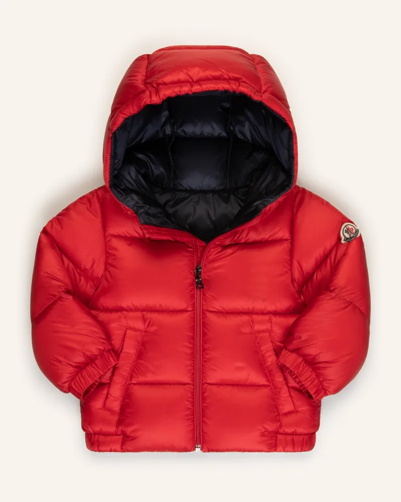 Moncler Daunenjacke New Macaire rot Rot
