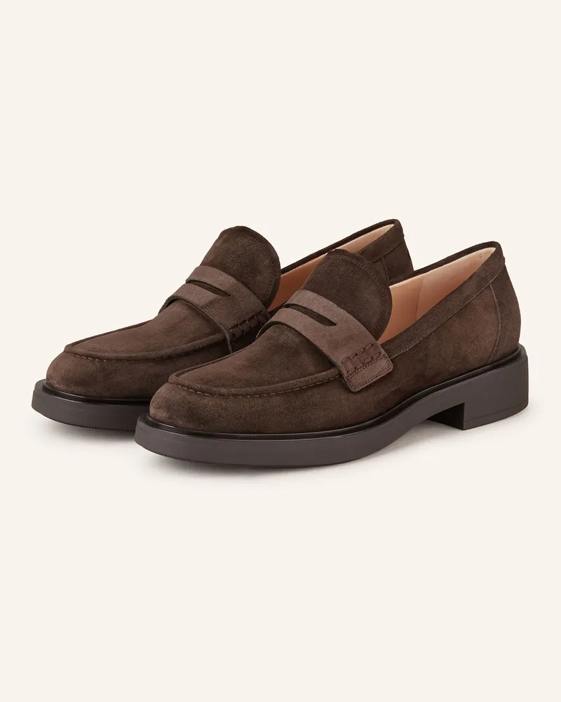 Gianvito Rossi Plateau-Loafer HARRIS Braun