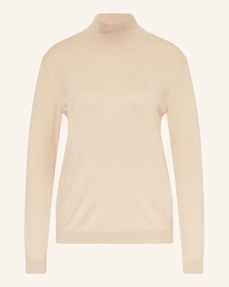 Max Mara Pullover KIKU mit Seide Creme
