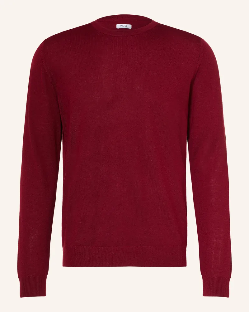 paul Pullover rot Dunkelrot