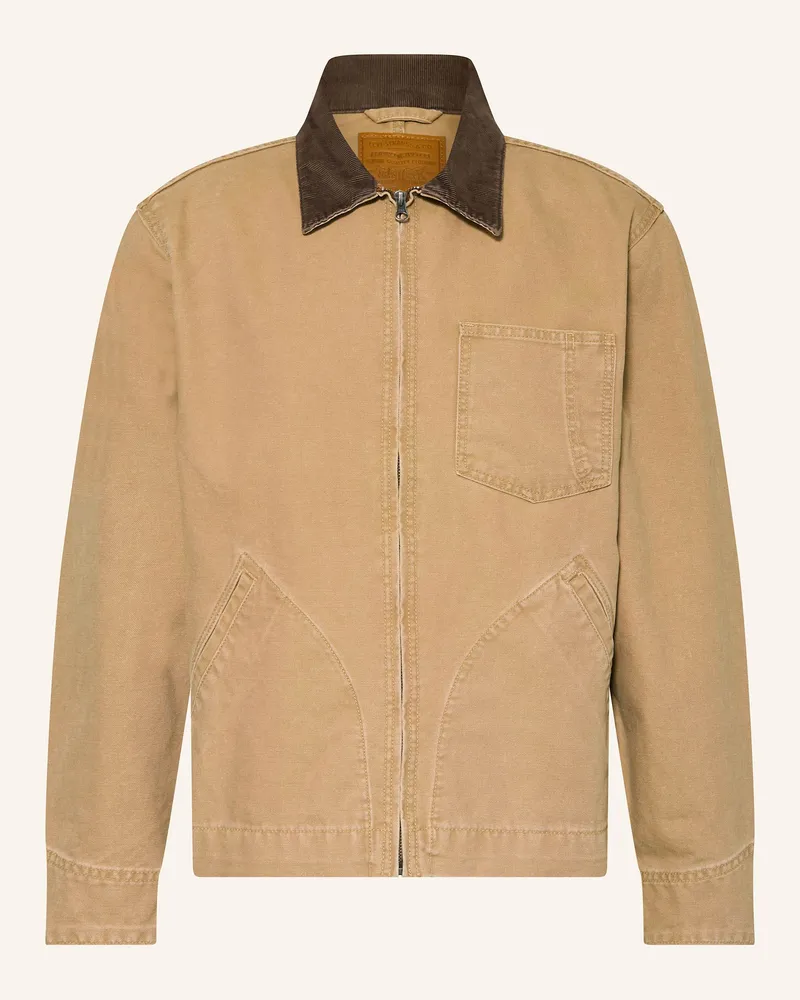 Levi's Overjacket Hellbraun
