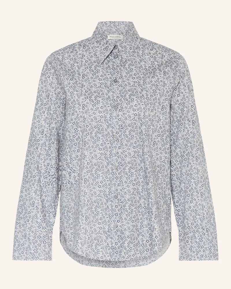 Marc O'Polo Hemdbluse Blaugrau
