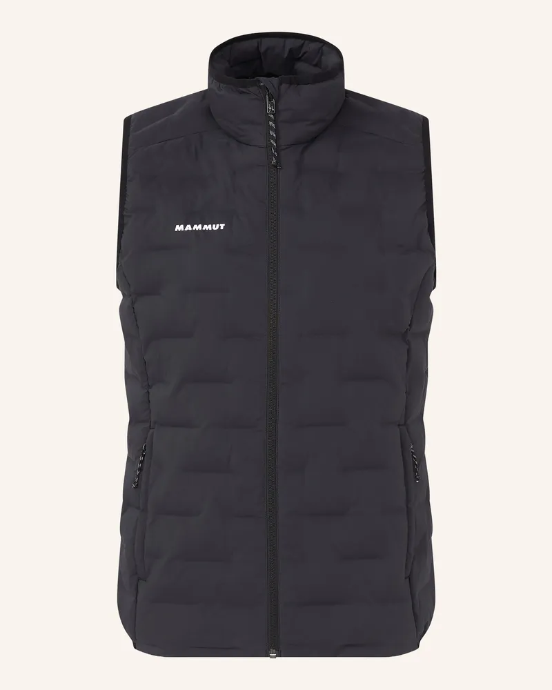 Mammut Steppweste Sender In schwarz Schwarz