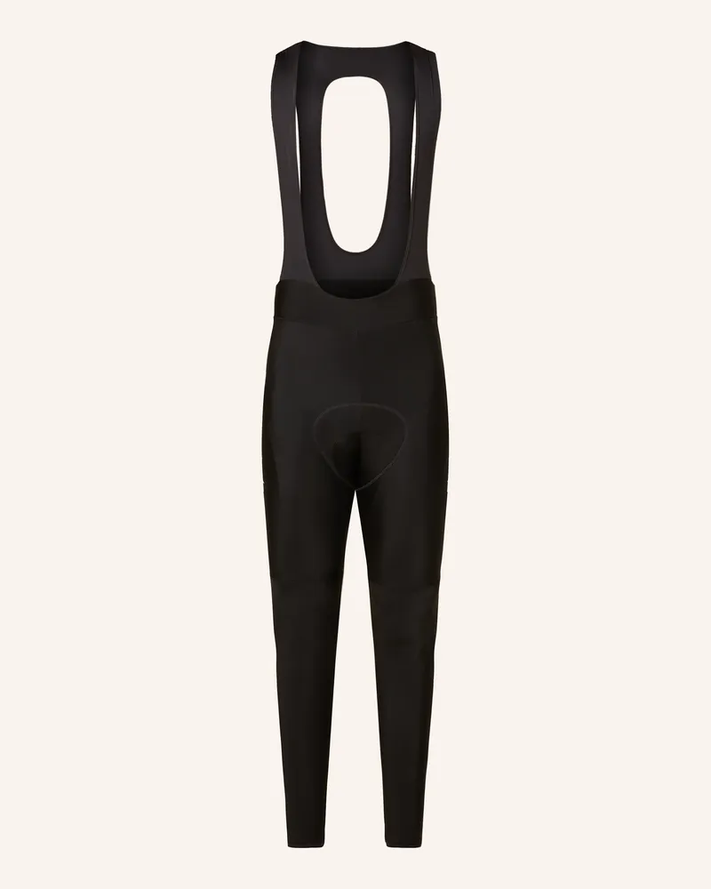 Rapha Thermo-Radhose Core Winter Mit Trägern Und Gepolstertem Einsatz schwarz Schwarz