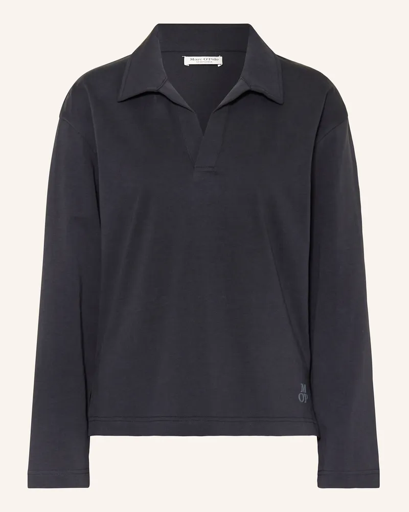 Marc O'Polo Schlafshirt Dunkelblau