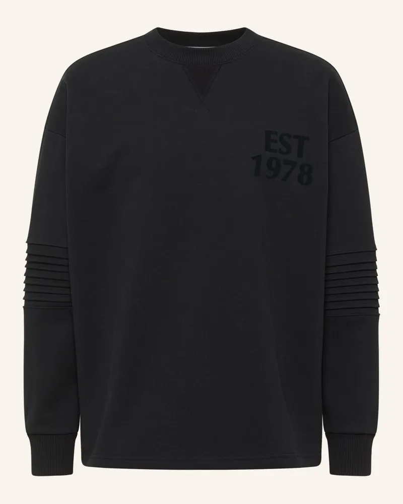 Carlo Colucci Sweatshirt - Clean Capsule Faustini schwarz Schwarz