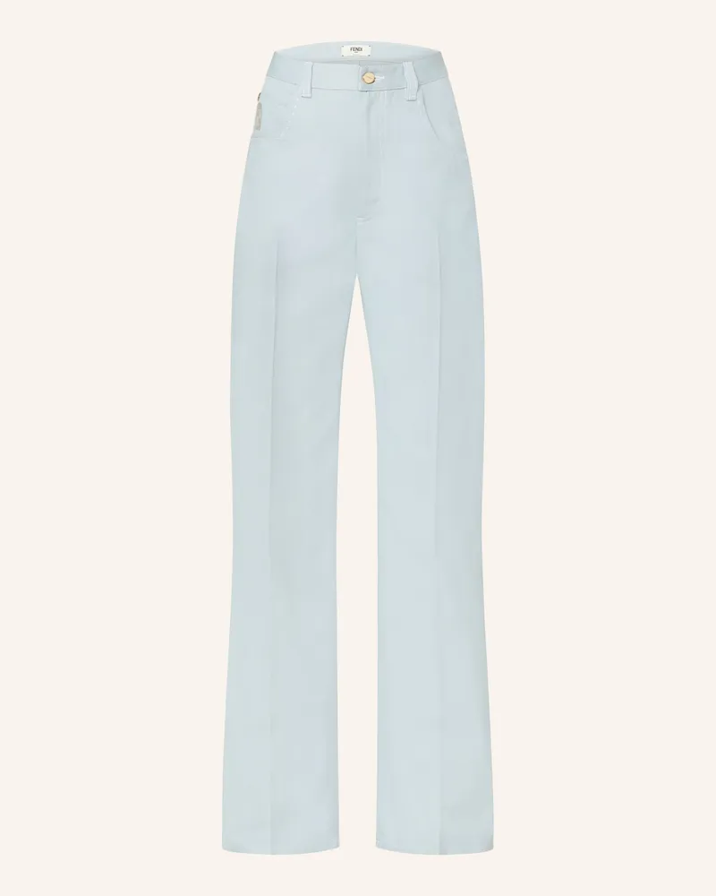 Fendi Straight Jeans blau F08s8