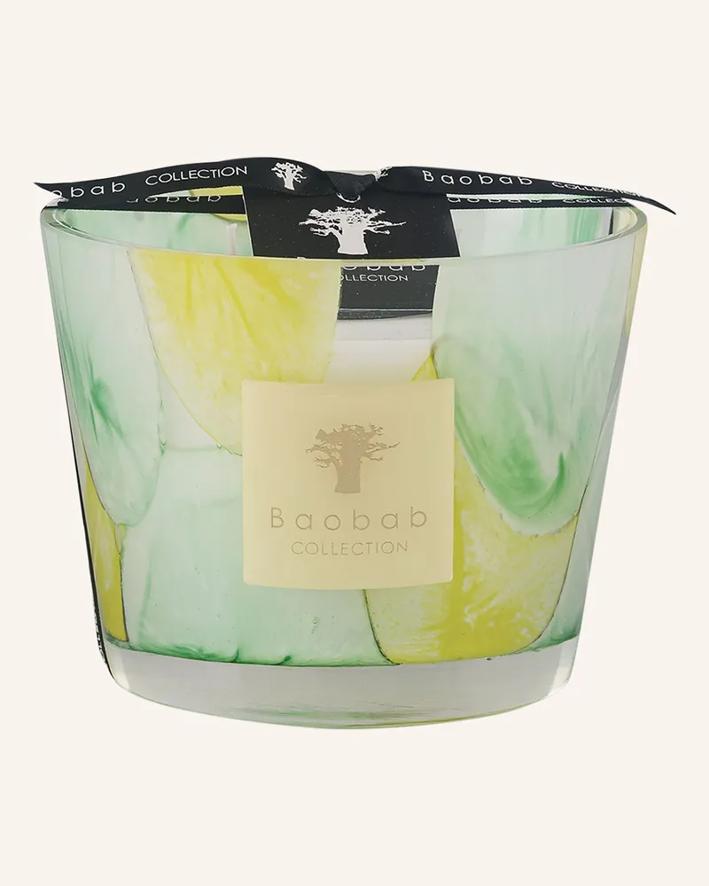 Baobab Collection Duftkerze SANTO SOSPIR Gelb
