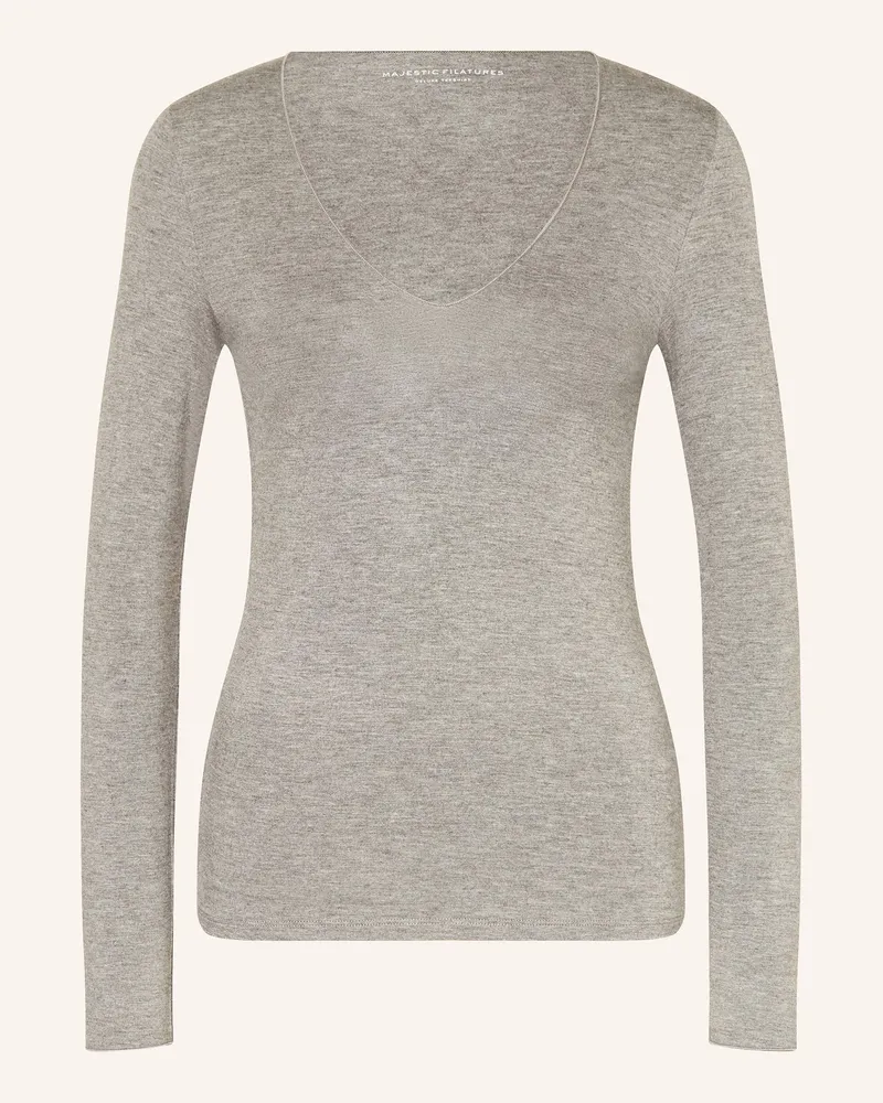 Majestic Longsleeve Grau