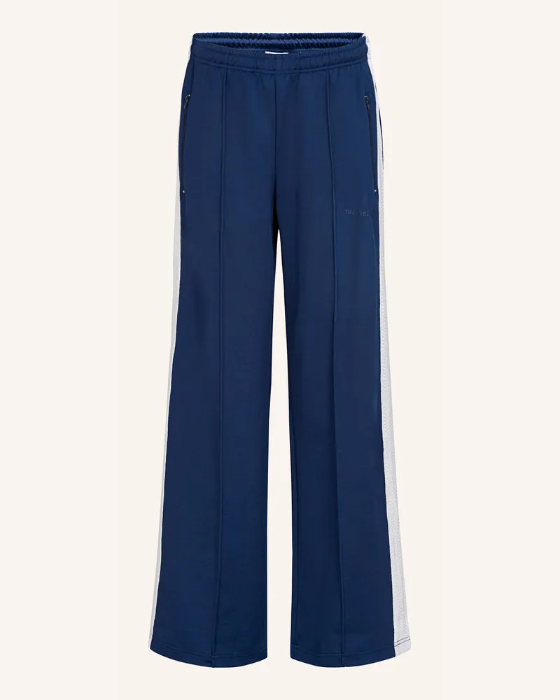 True Religion Hose TAYLOR im Jogging Stil Blau
