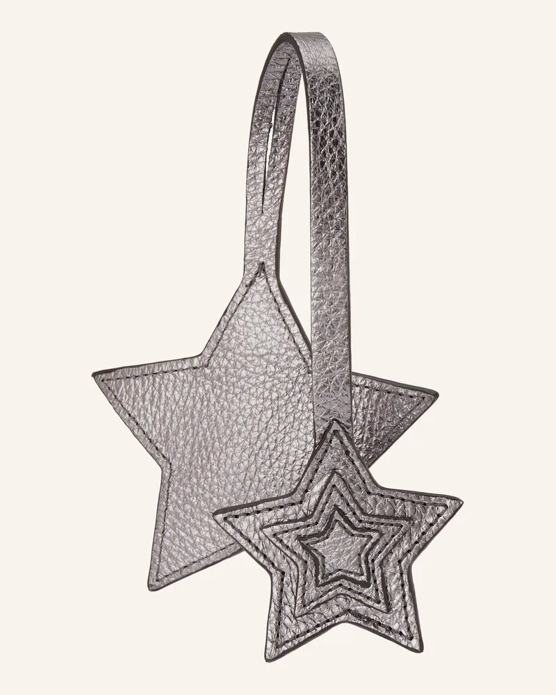 Abro Taschenanhänger CHARM DOUBLE STAR Silber