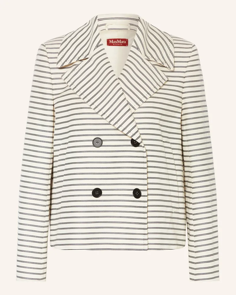 Max Mara Jacke Assuan weiss Beige