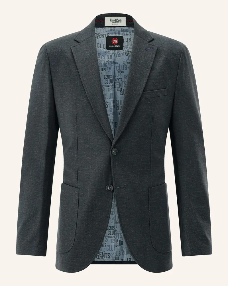 CG Sakko CG Cuba-J GRS SV Slim Fit Blau