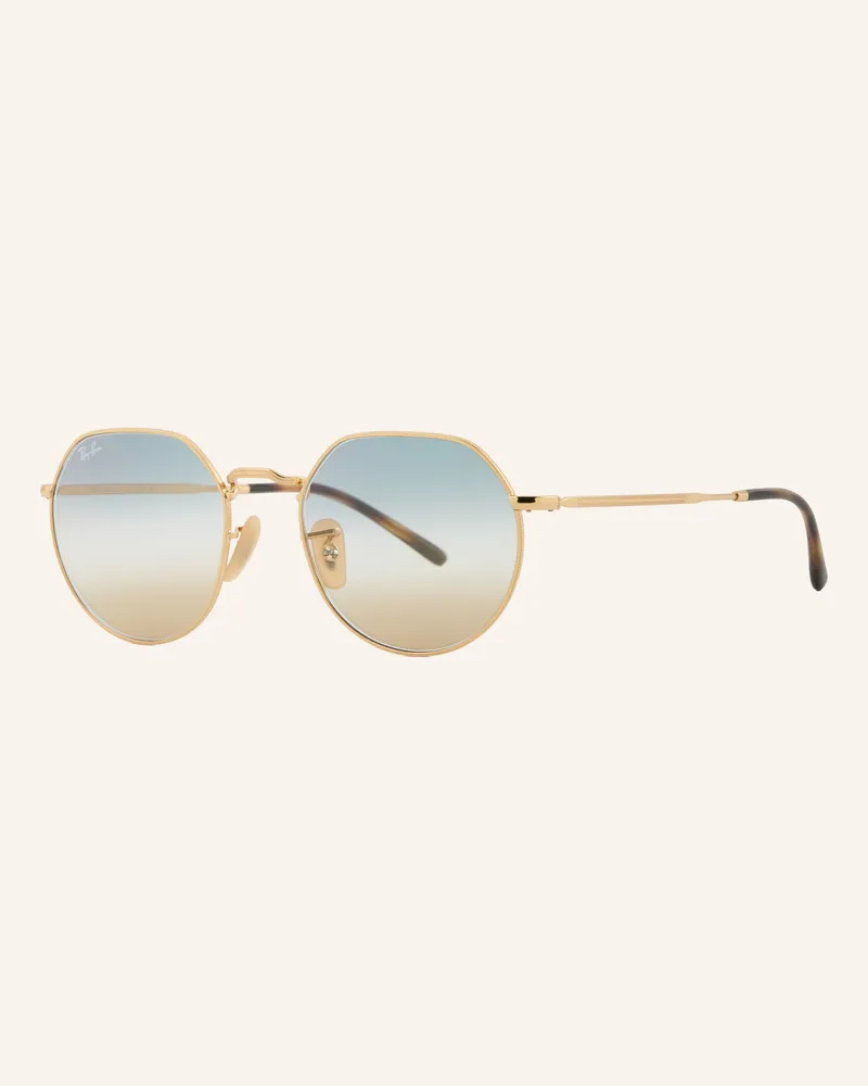 Ray Ban Sonnenbrille Rb 3565 gruen Gold