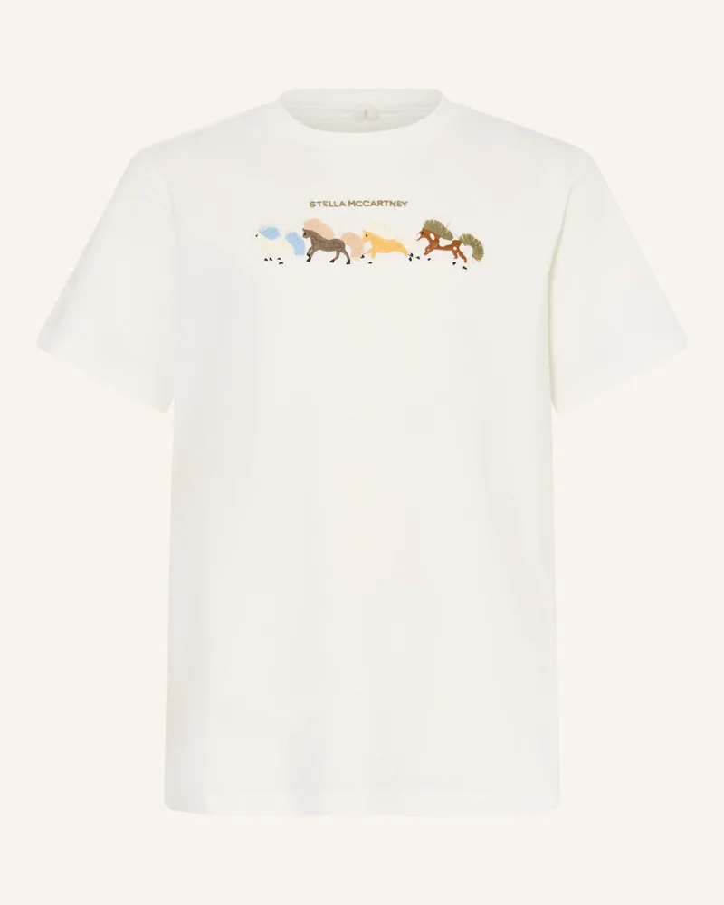 Stella McCartney Kids T-Shirt weiss Weiss