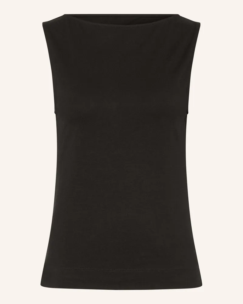 Arket Top schwarz Schwarz
