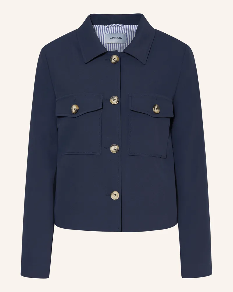 More & More Kastenjacke blau Dunkelblau