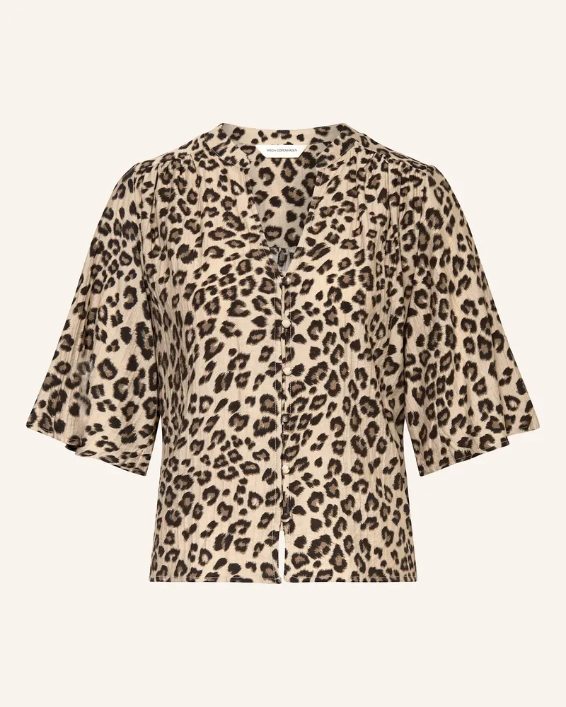MOSS COPENHAGEN Bluse MSCHKALANI VLORA Hellbraun