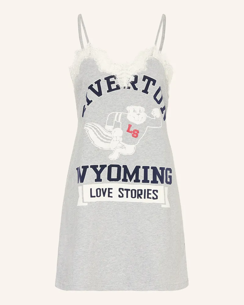 LOVE Stories Lounge-Kleid Willow grau Hellgrau