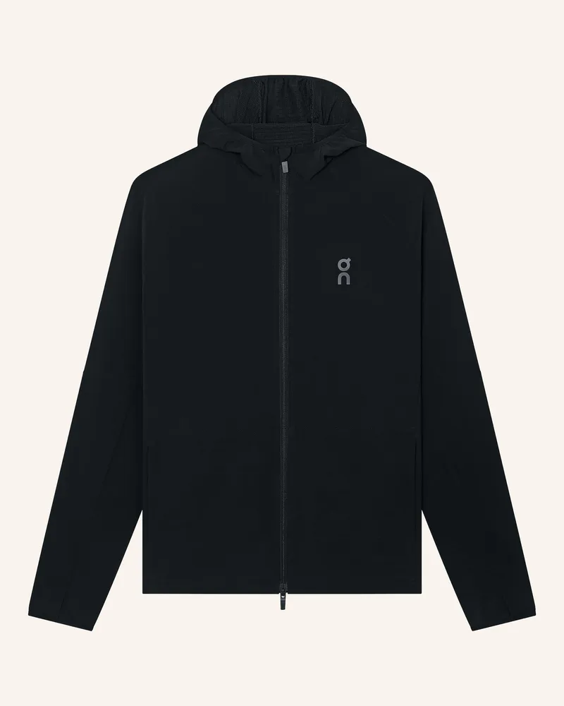 ON Laufjacke Weather schwarz Schwarz