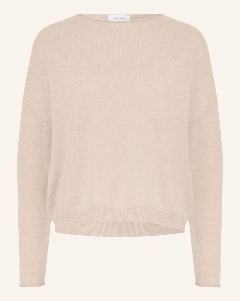 Darling Harbour Cashmere-Pullover beige Pebble