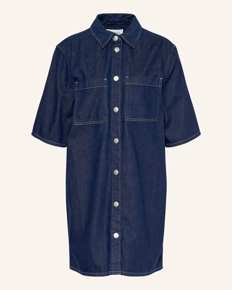 Samsøe & Samsøe Jeanskleid Satilly blau Dunkelblau