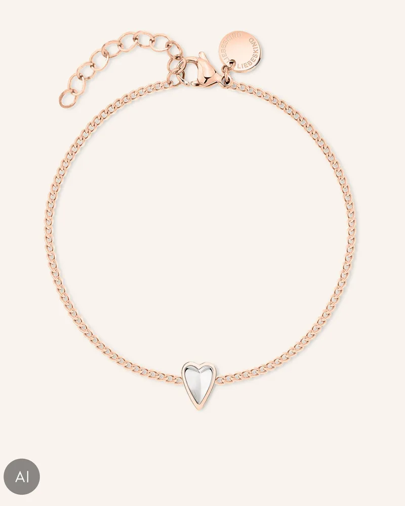 Liebeskind Armband  Aus  Edelstahl rosegold Roségold