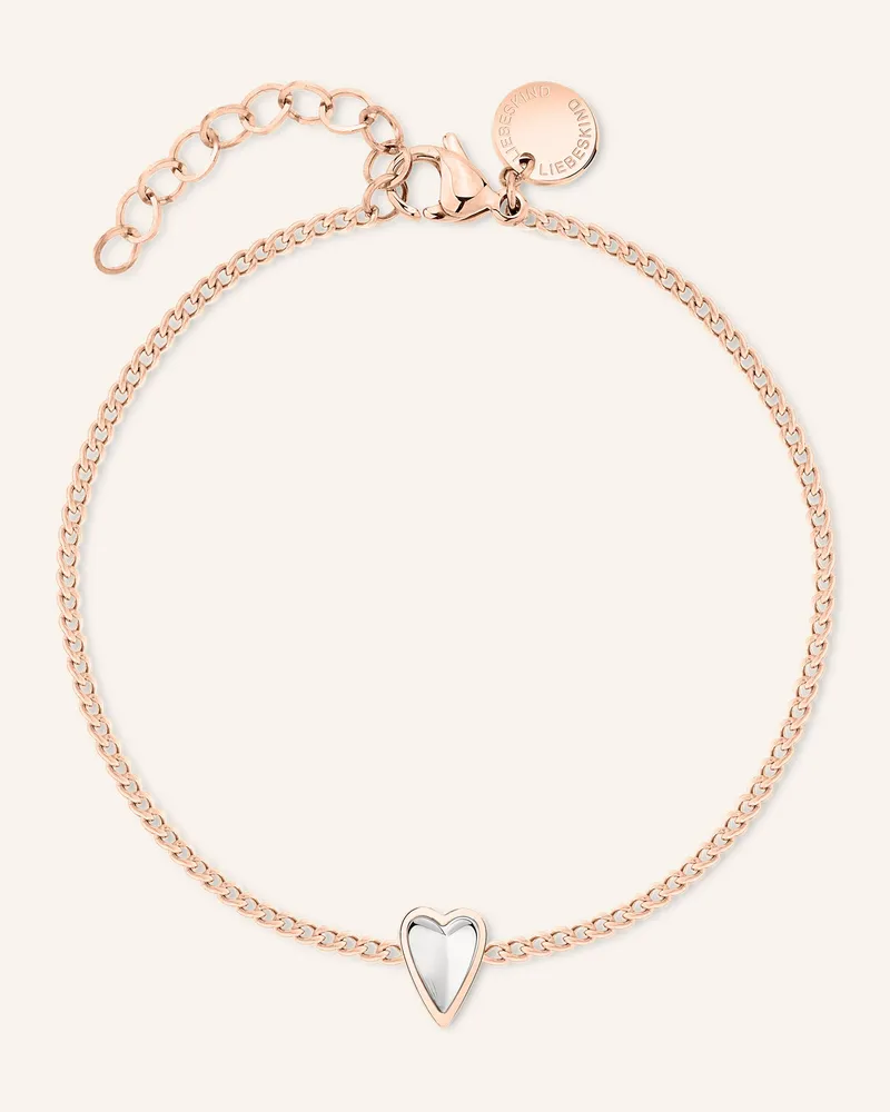 Liebeskind Armband  Aus  Edelstahl rosegold Roségold